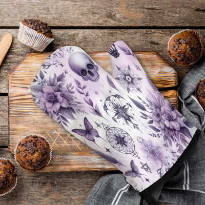Goth Dream Oven Mitt Cotton Twill