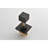 Matt Black Volume Adjustment Valve - 3/4" Cast Metal, Brass Handle, Rust Proof Metal Adjustable Black, & Corrosion Resistance, Control