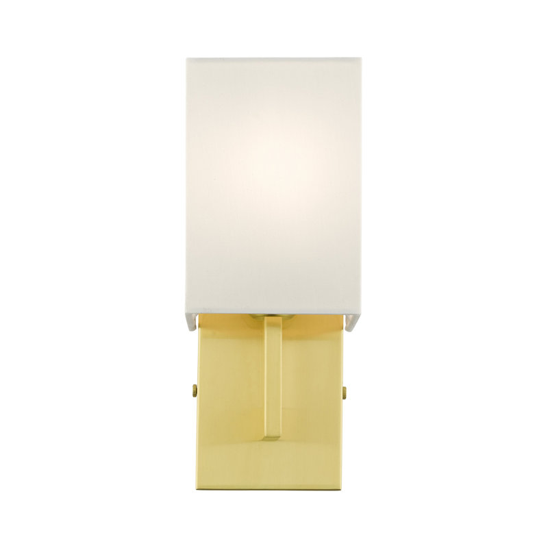 Agigail Armed Sconce, Satin Brass