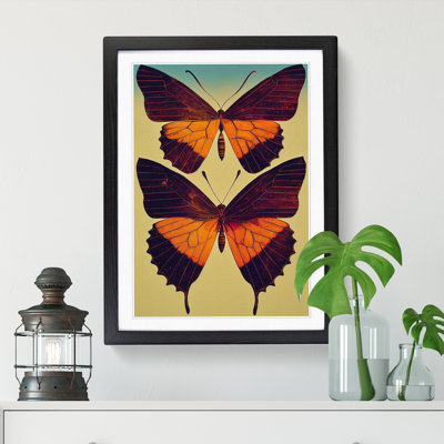 Butterfly Collage - Single Picture Frame Print