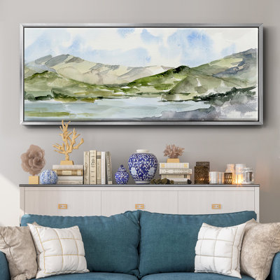 Serene Mountains I - toile encadrée