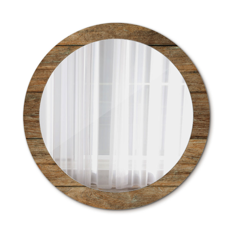 Huldar Glass Flat Wall Mirror