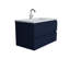 Ensemble de meuble-lavabo simple mural flottant en acrylique 36 po Salt [20D]-57281358