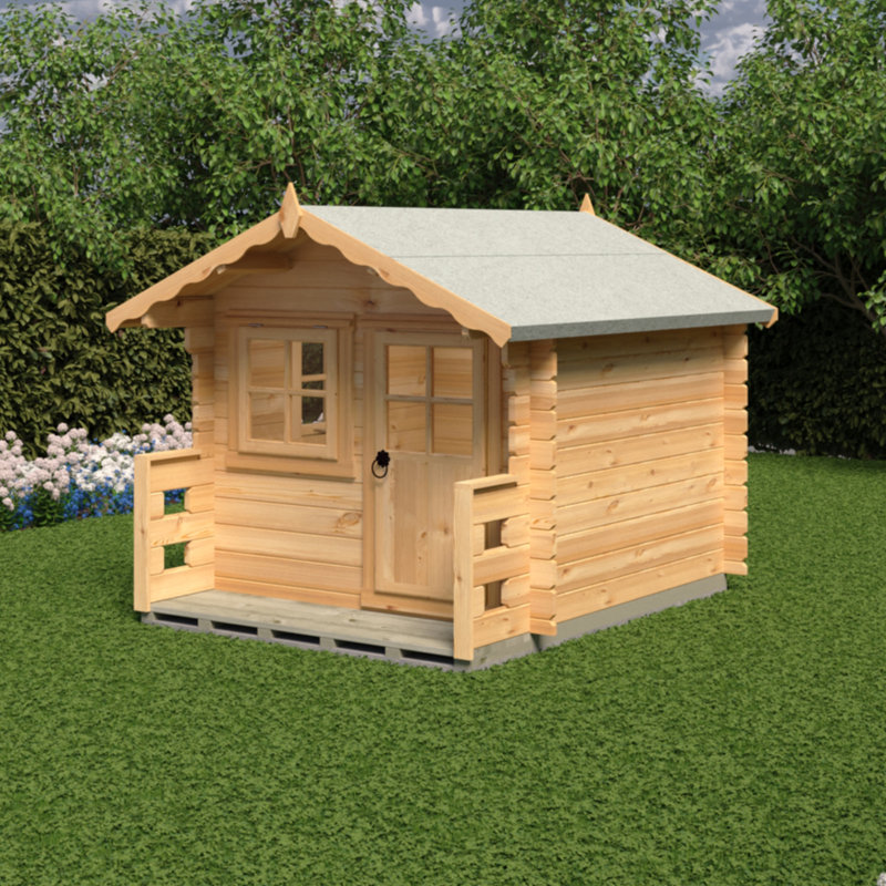 Faith Mini Log Cabin Playhouse, Yes