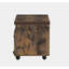 Bob Weathered Oak & Black Finish File Cabinet