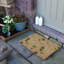 Watercolour Leaves Coir Doormat-760352382