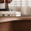 Bureau en bois d'hévéa durable en L-130174430-130174431