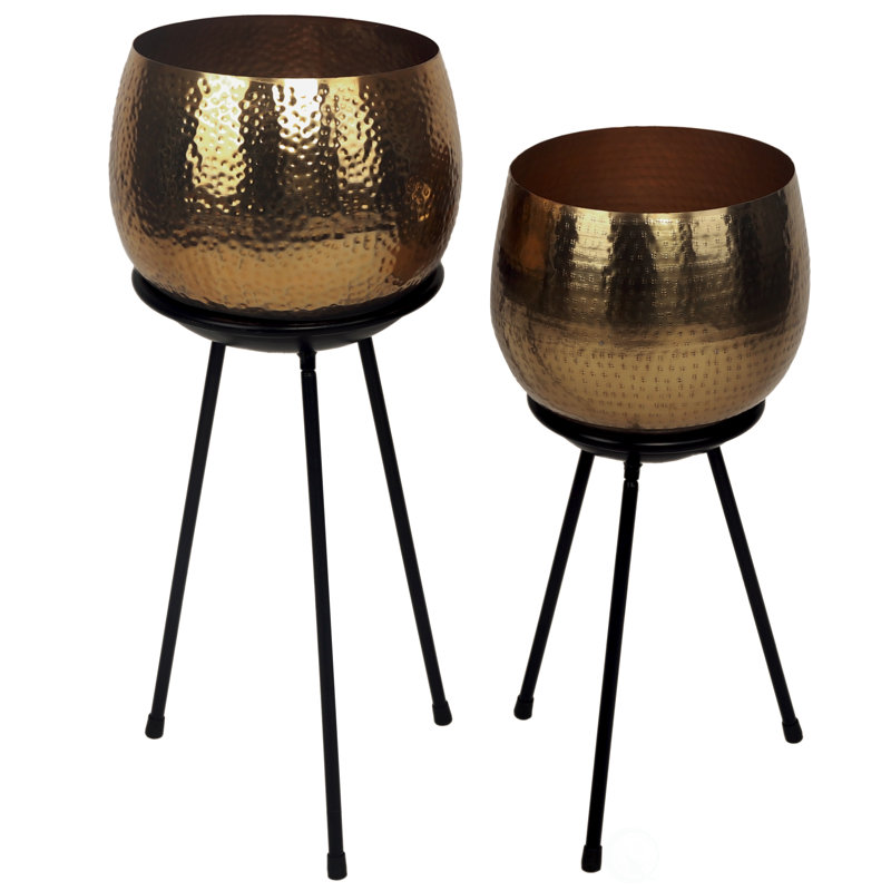 Metal Pot Planter