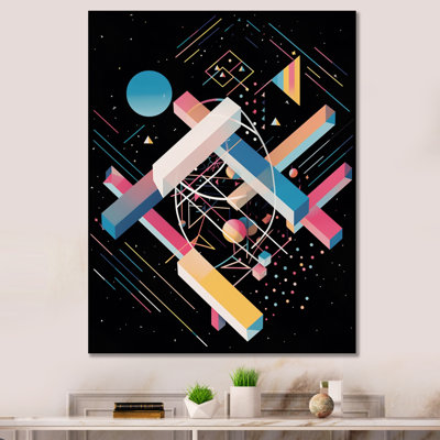 Formes minimalistes Serenity II - art mural minimaliste, salon