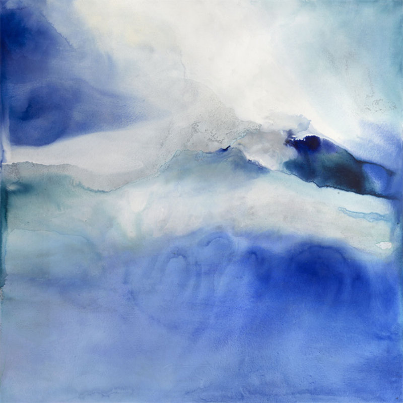 Sea To Sky Print by Jennifer Hollack Raboin, Stretched Canvas, 52" H x 52" W x 2" D