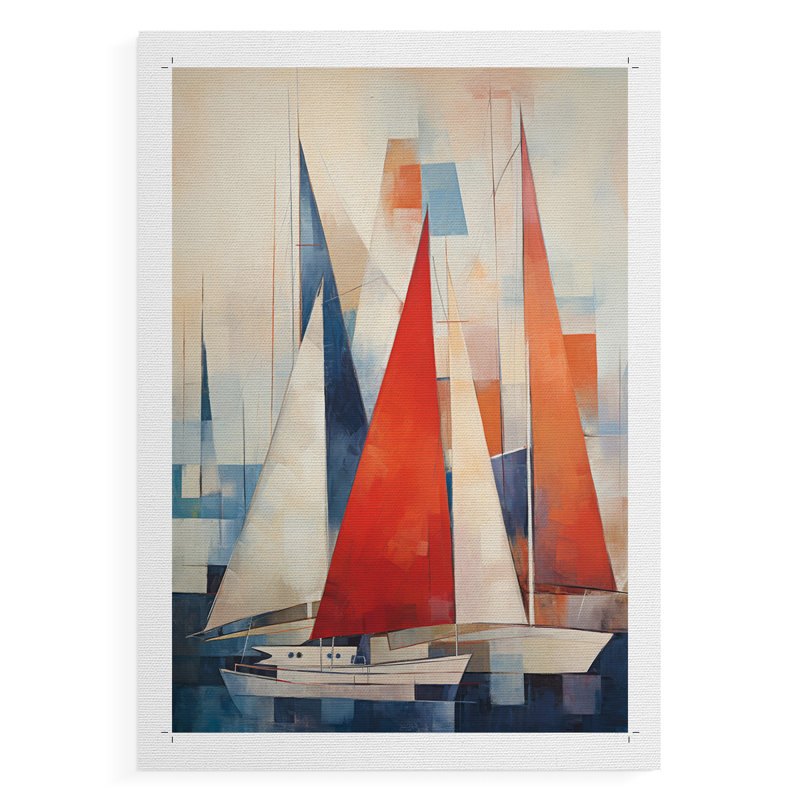 NAUTICAL Series CDVI - Impression sur toile seulement - NON CADRE, H 18 po x l 12 po