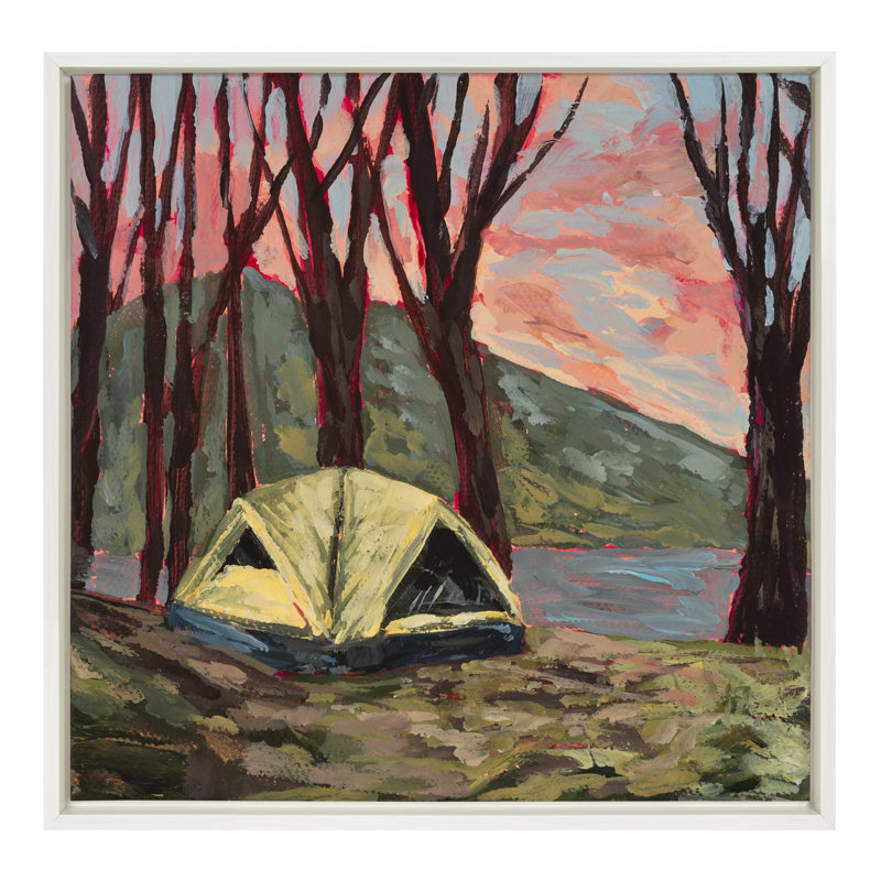 «Tent 2» par Emily Kenney, reproduction d'art sur toile encadrée