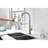 Touch Kitchen Faucet With Pull Down Sprayer-124897261