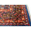 Tapis oriental semi-antique bleu marine 10 x 13