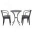 Ensemble de bistro charmant en métal 3 pièces-1469582095