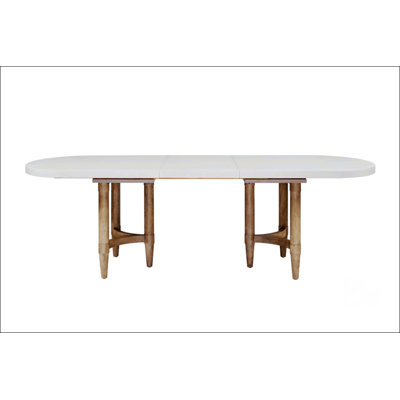 Double Pedestal Dining Table