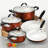 Tramontina Style Ceramica 8 Piece Cookware Set
