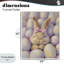 Easter Bunny Nestled in Eggs Framed Giclee, design by The Prints Vibe-130763747-130763751