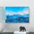 Sea View At Dawn In Abstract - Wrapped Canvas Painting-55342272