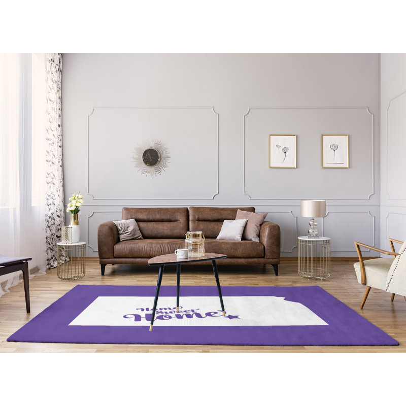 Tapis en poly-chenille wichita à la maison, Rectangle 8 pi x 10 pi