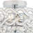 11.5"W Nowthen Nickel Semi-Flush Mount Ceiling Fixture