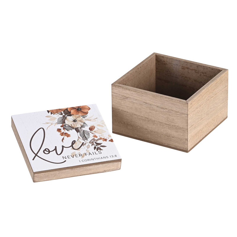 Elisamuel Manufactured Wood Memory Box