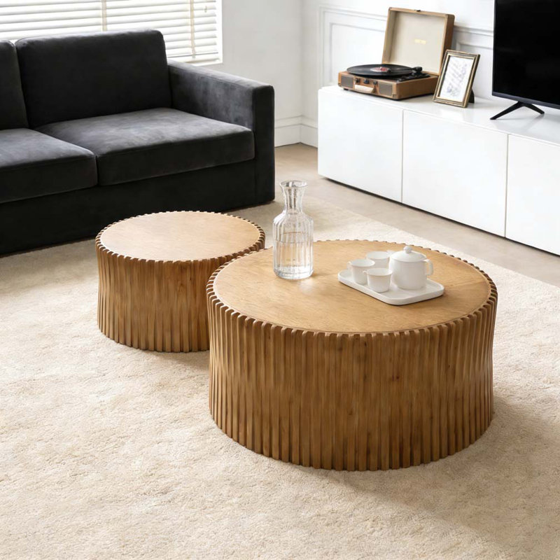 Coffee Table Set, Natural