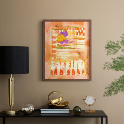 «Live In The Sunshine II», reproduction encadrée - bois massif