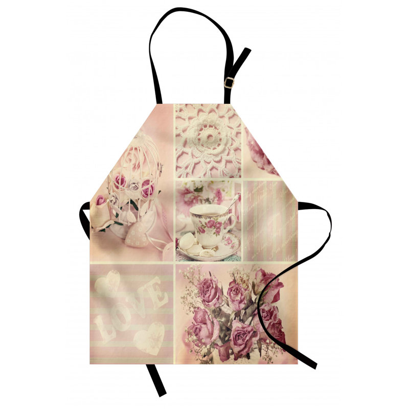 Tablier de flore shabby