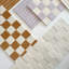 CHECKERBOARD Hand Loomed Wool Checkered Area Rug-2002570658