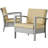 Siratro 4 - Person Patio Conversation Set with Cushions-702878085-702878084