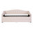 Teddy Fleece Upholstered Daybed with Built-In Light and Trundle, Cozy Design-319152811-319152809