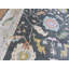 9'10 x 14'1 Hand Knotted Charcoal Black Colorful Oushak Oriental Rug 2DB8796AE0F8485AB26864D179026868