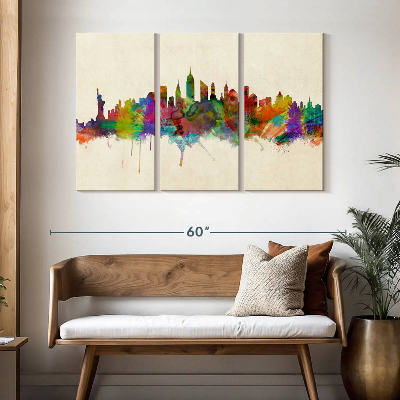 Skyline Sireci New York Sireci III, H 32 po x l 50 po