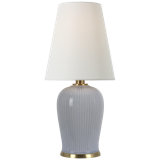 Thomas O'Brien Opera 16" Table Lamp with Linen Shade
