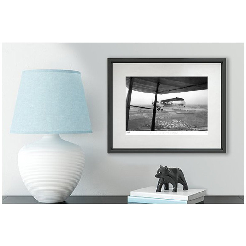 Clacton On Sea, The Airfield C1960 by Francis Frith - Single Picture Frame Print, 40cm H x 50cm W x 2.3cm D