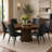 Faux Leather Upholstered Solid Back Side Chair-2058058659