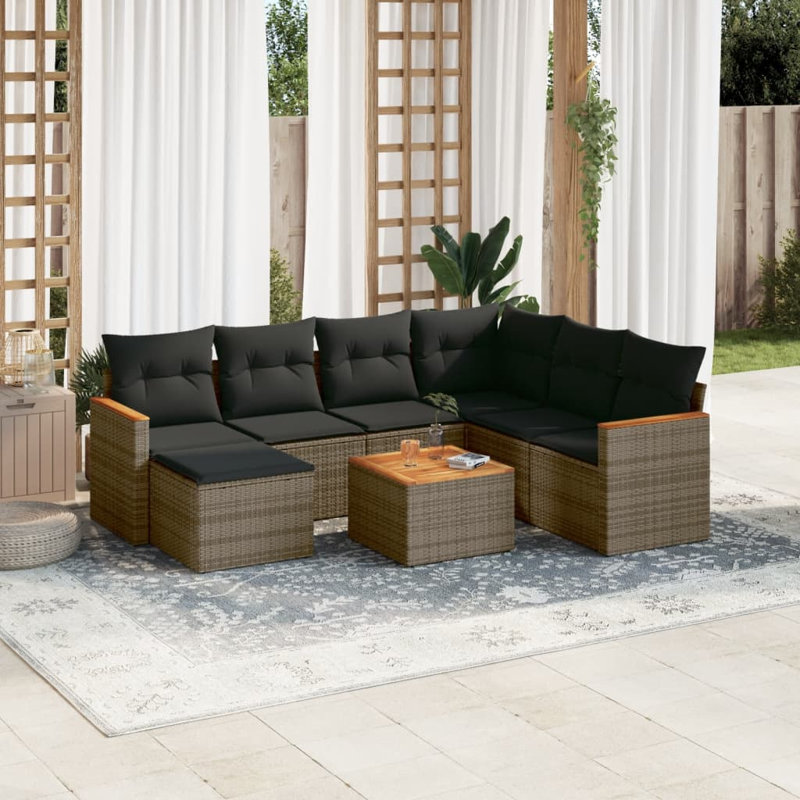 Ensemble de canapé de jardin Vidaxl