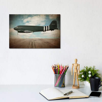 Douglas DC-3 - Wrapped Canvas Print