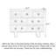 Commode d'appoint rétro multifonctionnelle