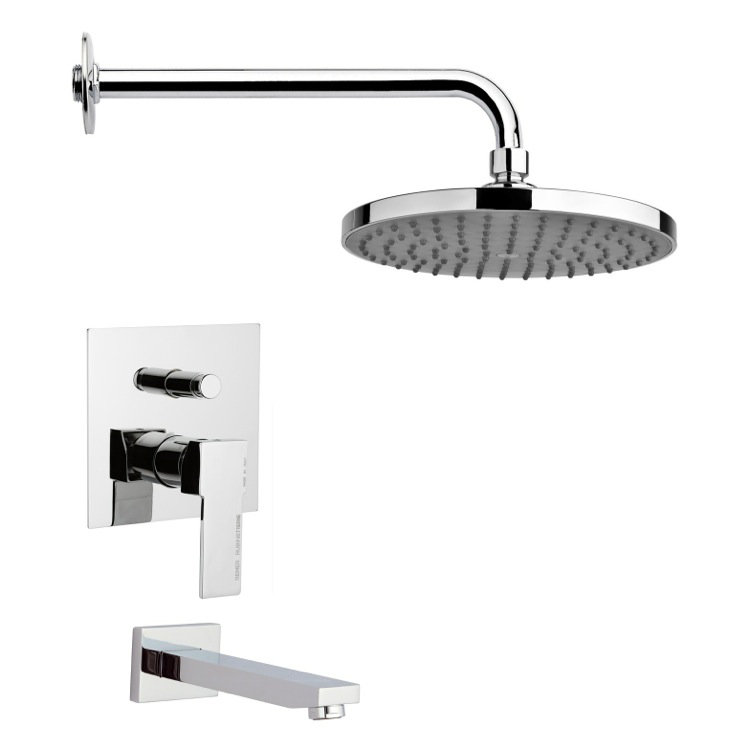 Robinet de baignoire et douche à pression équilibrée Peleo