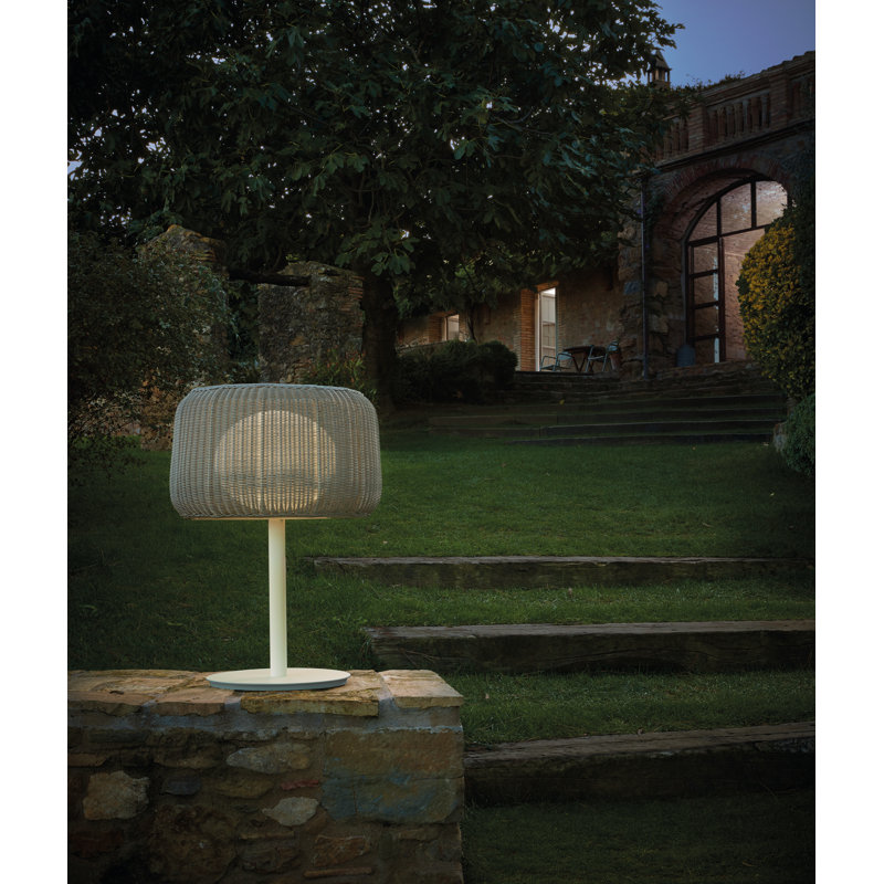 Fora Table Lamp, Natural White, Light Beige