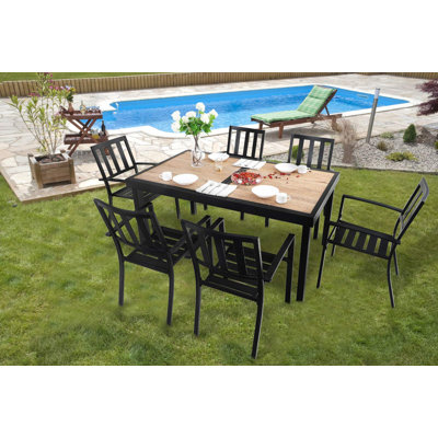 Ensemble repas 7 pièces Mcgahan