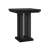 American Heritage Alta Solid Wood Dining Table – Square Pedestal Base, Ideal for Dining or Game Rooms, Dark Gray-86305386