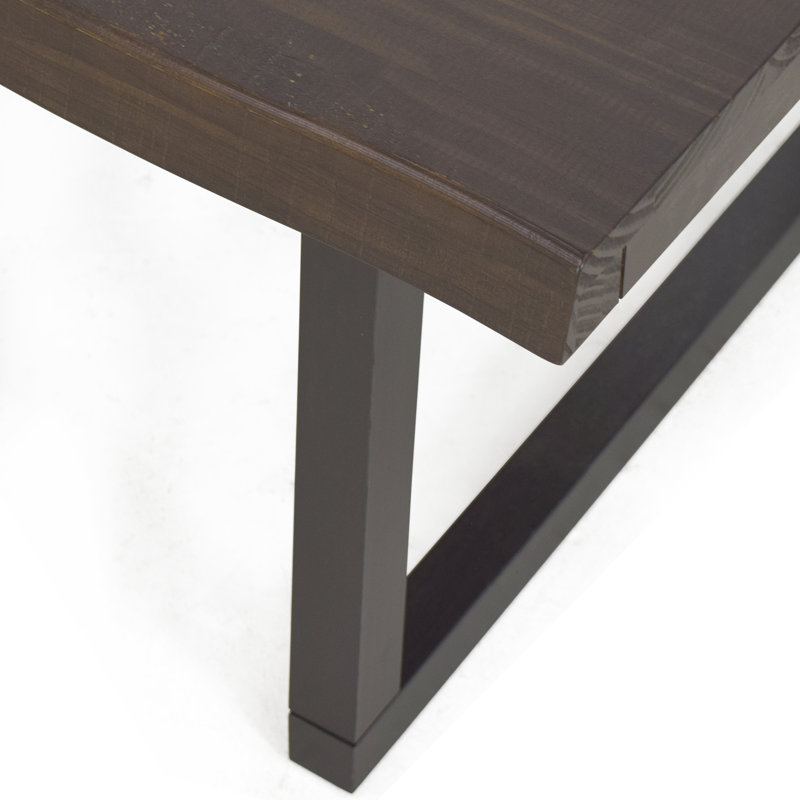 Table de bout en bois massif Sehnaz