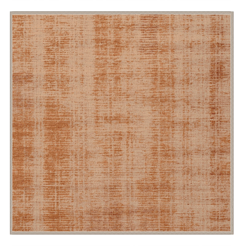 Tapis abstrait lavable à la machine, Carré 8 pi
