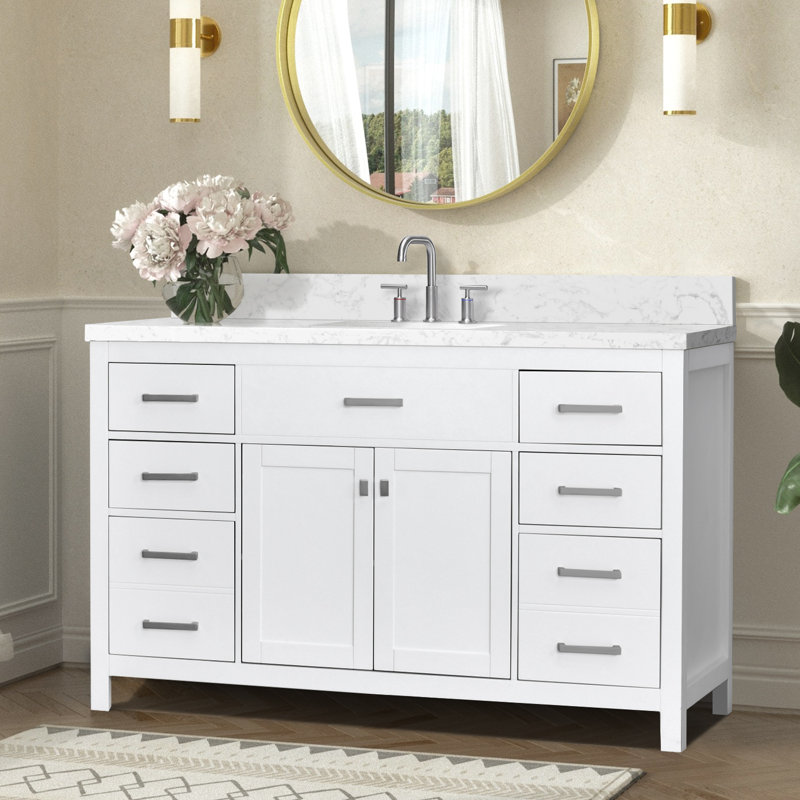 Spindell 60" Single Bathroom Vanity Base Only