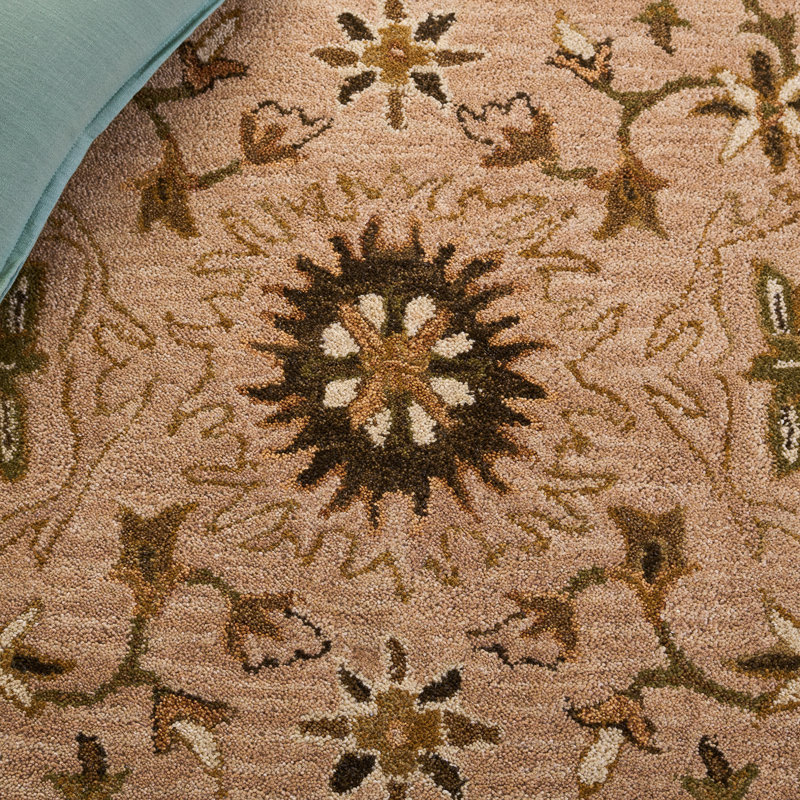 Tingley Hand Tufted Wool Pile Oriental Rug, Rectangle 6' x 9'