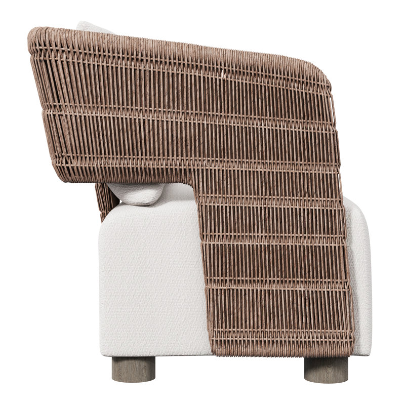 Bernhardt Maldives Outdoor Sofa, White