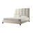 Kaster Vegan Leather Platform Bed-937276826